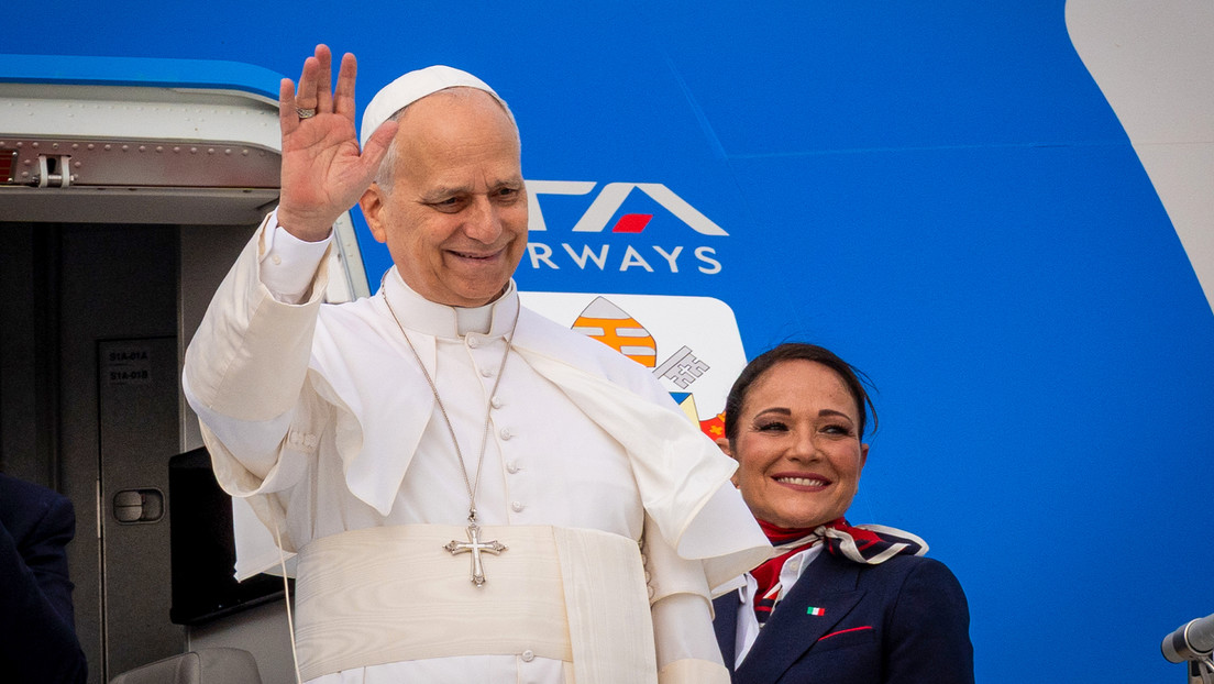 El papa León XIV llega a Guinea Ecuatorial para cerrar su periplo por África