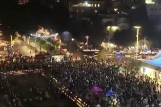 VIDEOS: Protestas masivas en Tel Aviv contra el Gobierno de Netanyahu