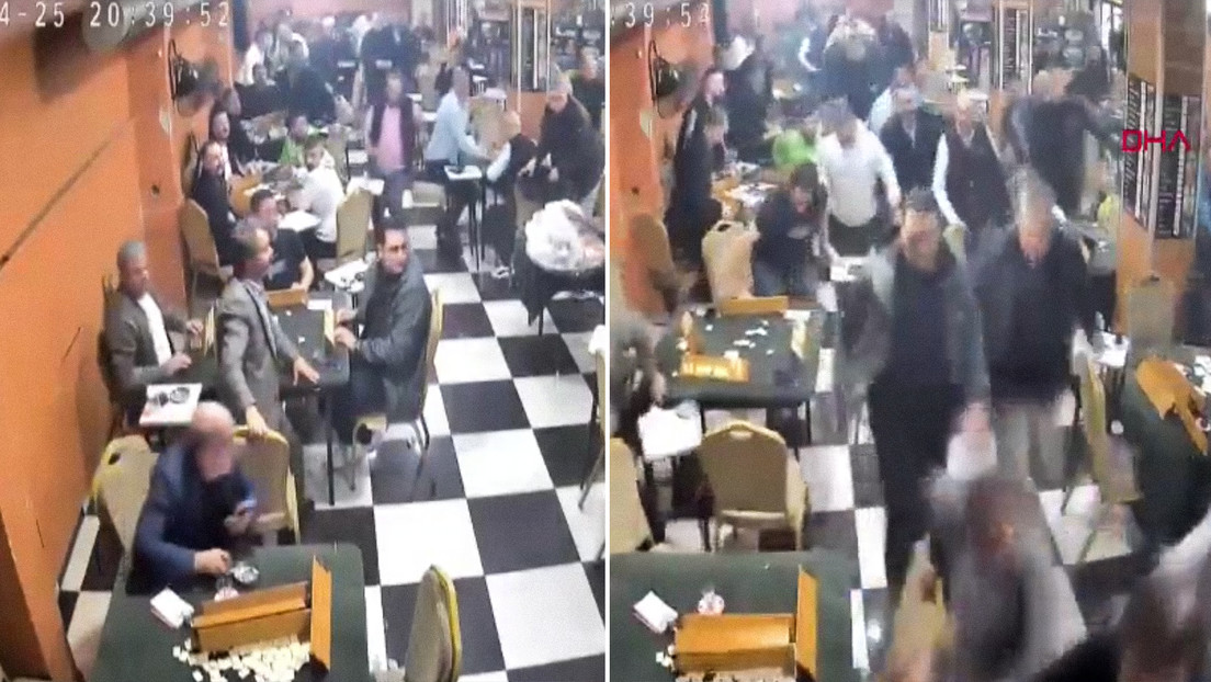 VIDEO: Falso terremoto desata el pánico en un café de Estambul