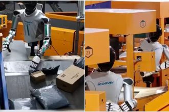 Empresa china comienza el despliegue a gran escala de robots humanoides en entornos reales (VIDEO)