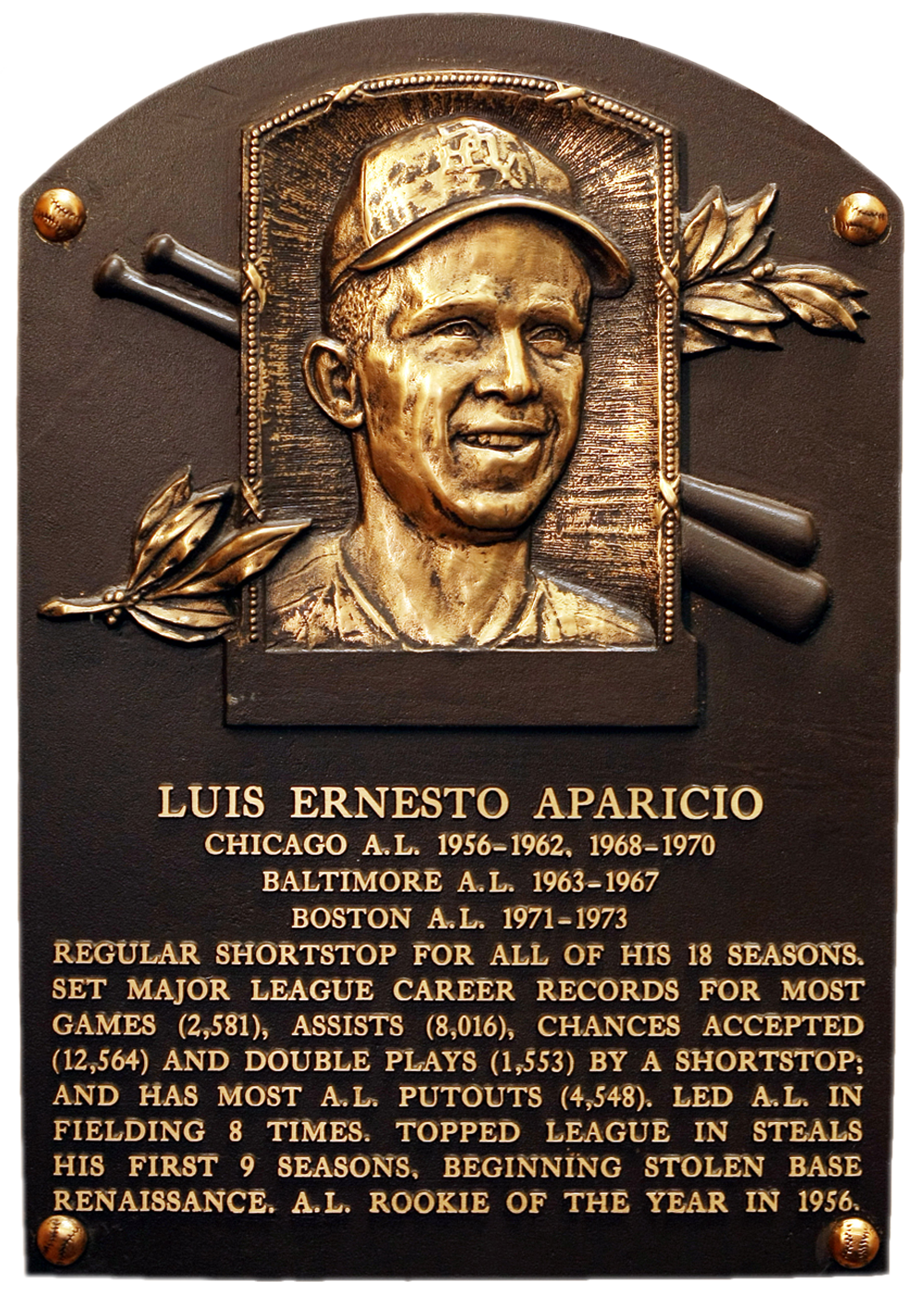 Luis Aparicio debut 1956