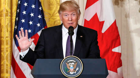 "Y entonces no habría ningún problema": Trump da un giro respecto a Canadá