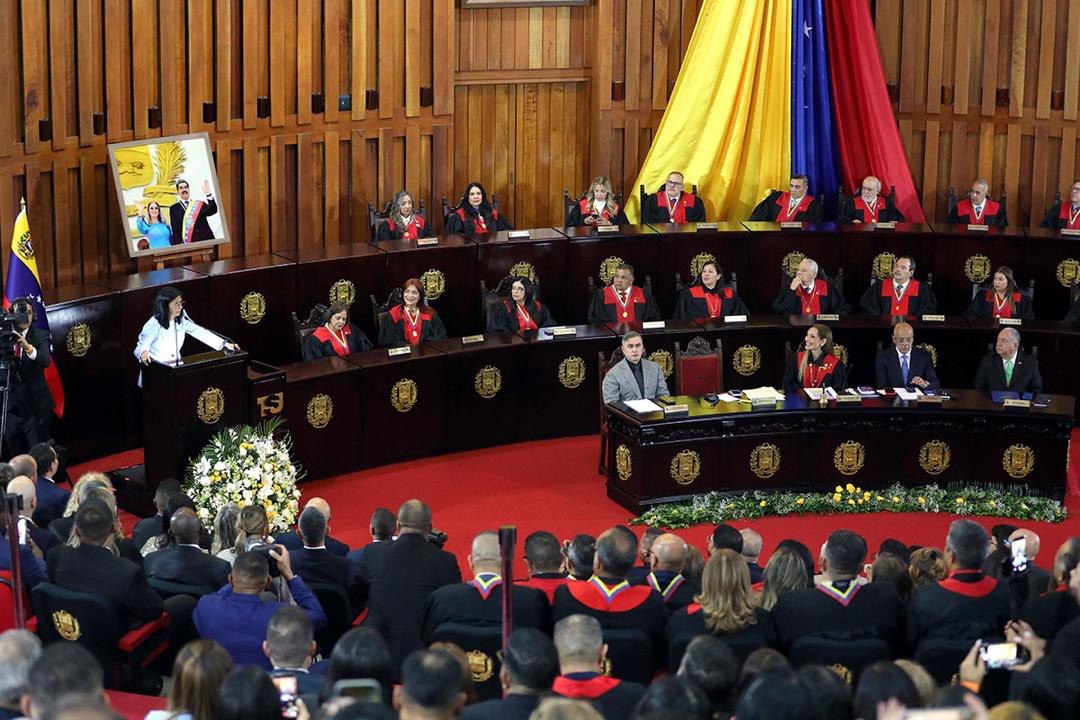 Magistrados en apertura del año judicial 2026