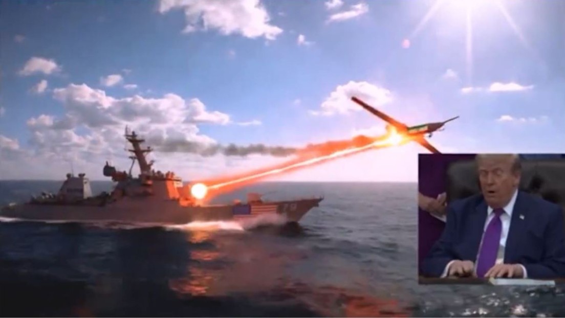 "Ba ba ba ba ba ba, ok, lo tenemos en la mira, fuego, ¡boom!": Trump publica un surrealista video