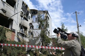 Zajárova: "Fuerzas Armadas de Ucrania contratan a CNN para documentar el trabajo de sus asesinos con drones"