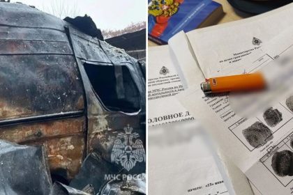 Quiso arreglar el cinturón de un coche con un encendedor y desató un 'incendio millonario' (FOTOS)