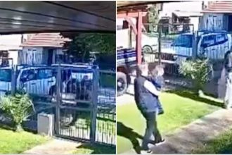 Violento asalto: Roban el auto de una mujer frente a su hijo y a plena luz del día (VIDEO)