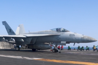 VIDEO: EE.UU. muestra el despegue de aviones de combate supersónicos como parte del 'Proyecto Libertad'