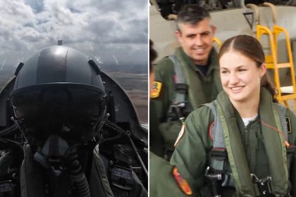 VIDEO: La princesa Leonor de España pilota un avión de combate
