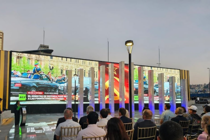 IMÁGENES: Así se transmitió en Caracas el gran desfile por el Día de la Victoria