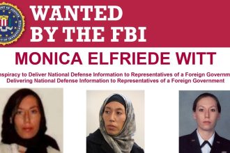 FBI acusa a exagente con acceso a datos ultrasecretos de espiar para Irán y ofrece recompensa por ella