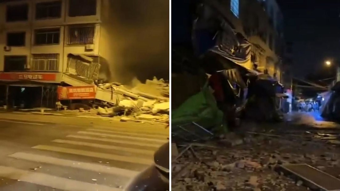 Víctimas, evacuación y destrozos, tras un terremoto en China (VIDEO)