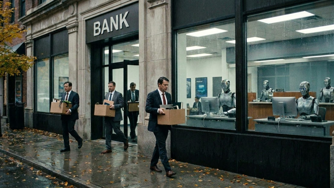 Un banco multinacional sustituirá con IA el 15 % de su plantilla
