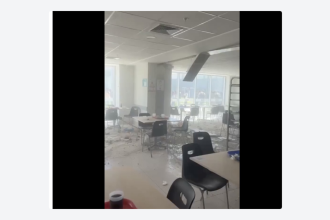 Deslizamiento de tierras y universidad sin techo: sismo en Perú causa destrozos (VIDEOS)