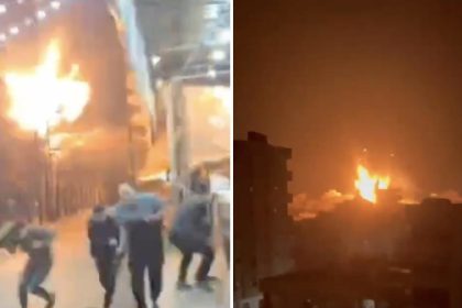 VIDEO: Momento del impacto de un misil israelí en un campo de refugiados en Gaza