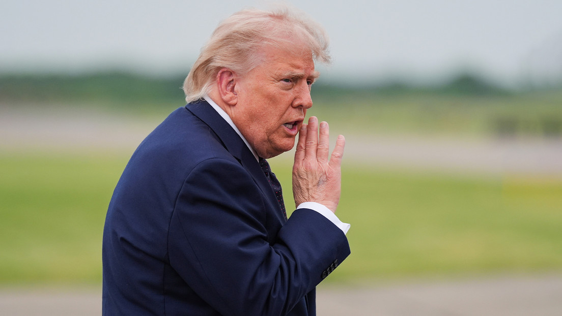 "50/50": Trump no descarta "hacer volar por los aires" a Irán