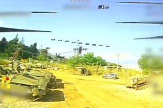 VIDEO: Dron de Hezbolá penetra en una base israelí y destruye un camión militar