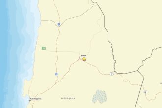 Potente terremoto de magnitud 6,7 sacude a Chile