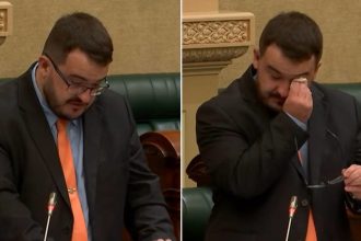 Diputado de derecha rompe en llanto al revelar que es gay y defender a los migrantes