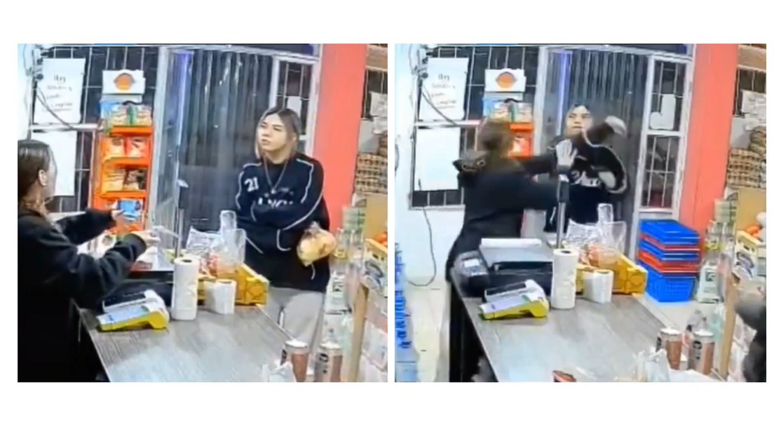 VIDEO: Fue a reclamar por la mala atención y terminó agarrándose a golpes con la cajera