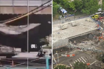 PERTURBADOR MOMENTO del colsapso mortal de un puente