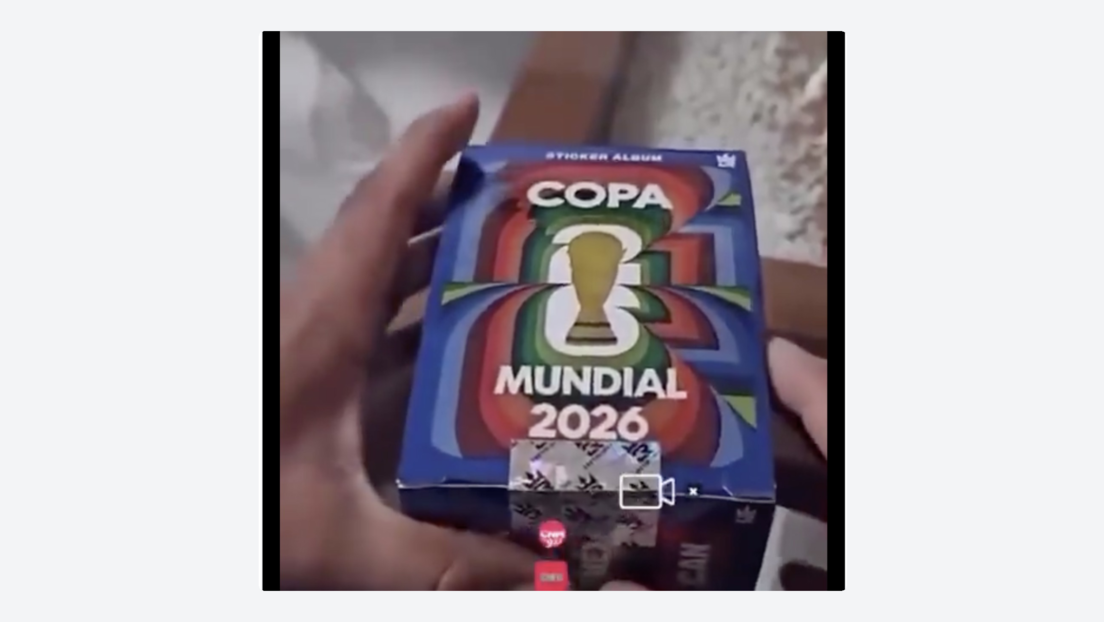 VIDEO: Compra figuritas del Mundial y descubre una insólita estafa al abrir la caja