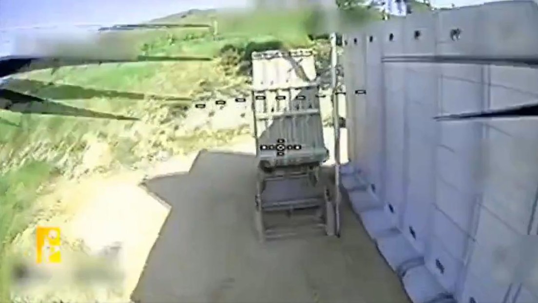 VIDEO: El certero ataque con drones de Hezbolá contra una plataforma de la Cúpula de Hierro israelí