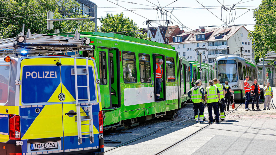Varios heridos en una colisión entre dos tranvías en Alemania