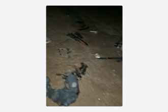 VIDEO: Irán muestra restos de un "dron hostil" que asegura haber derribado