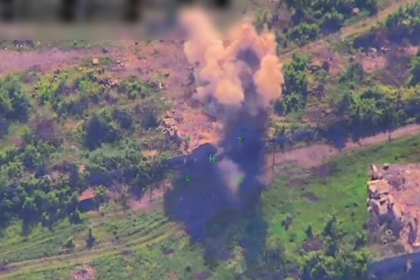 VIDEO: Artillería rusa destroza posiciones de las fuerzas ucranianas
