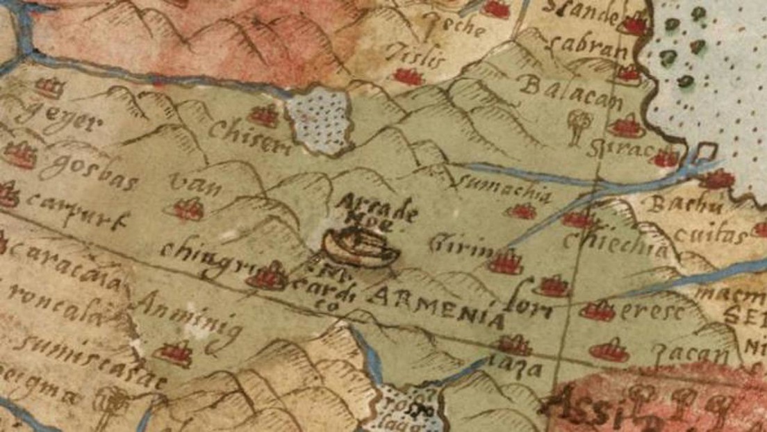 ¿La ubicación del Arca de Noé finalmente encontrada? Emocionante hallazgo en un mapa de hace siglos