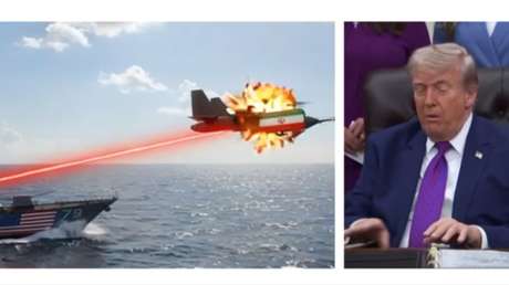 VIDEO: Trump publica nuevo absurdo video en el que 'dispara' misil contra dron iraní