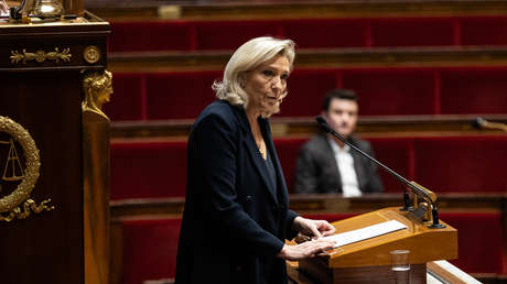 Opositora de Macron insta a Francia a salir de una estructura clave de la OTAN