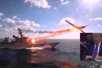 "Ba ba ba ba ba ba, ok, lo tenemos en la mira, fuego, ¡boom!": Trump publica un surrealista video
