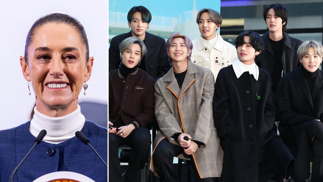 ¿Sheinbaum 'K-poper'? El anuncio que enloquece a los fans de BTS en México