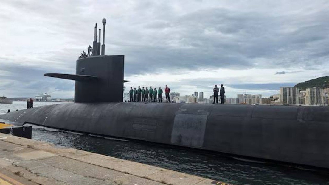 Submarino de EE.UU. aparece en un puerto del Mediterráneo en medio de las tensiones con Irán