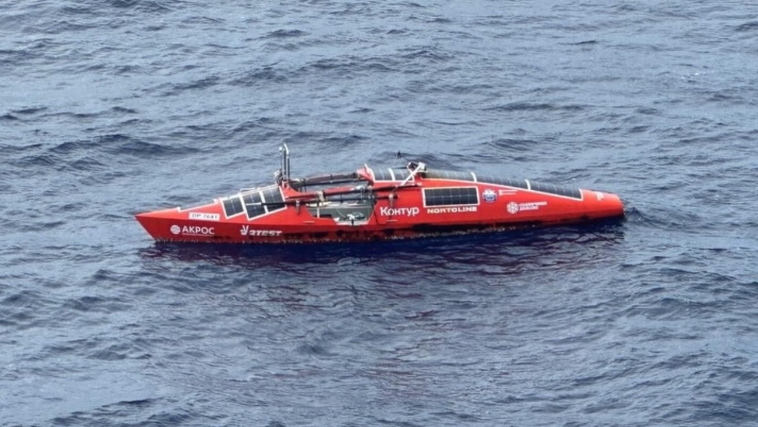 Célebre viajero ruso encuentra su barco que tenía que abandonar hace un año en el océano