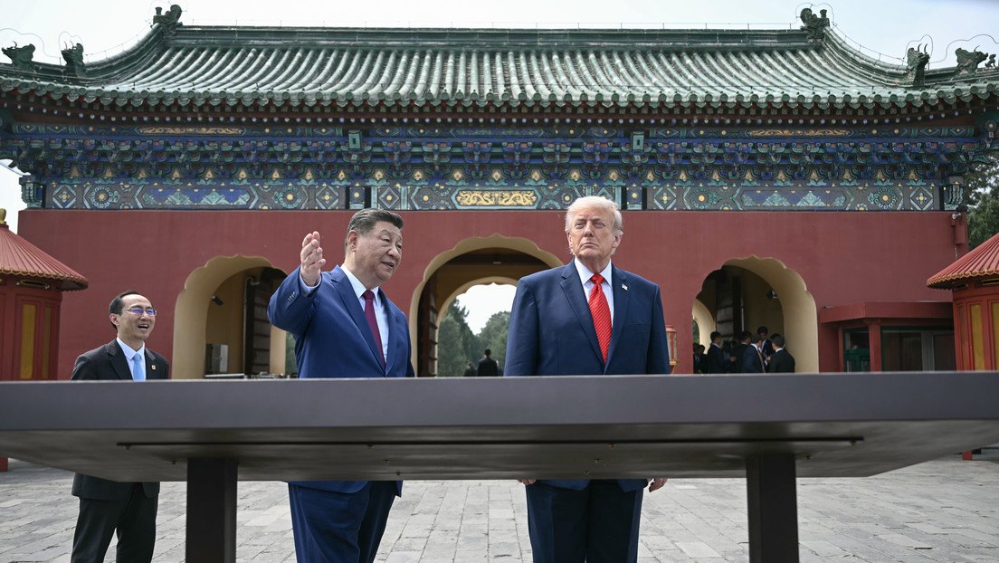 Trump visita el Templo del Cielo de Pekín tras su reunión con Xi (VIDEO)