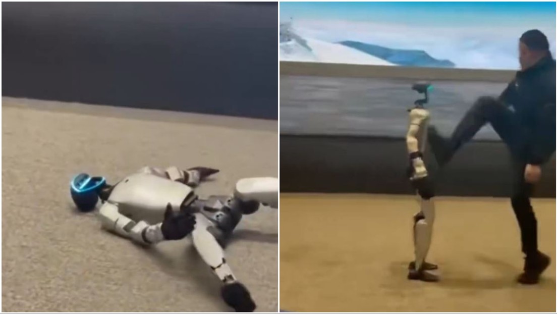VIDEO: Un robot humanoide 'se molesta' con una serie de incómodas pruebas