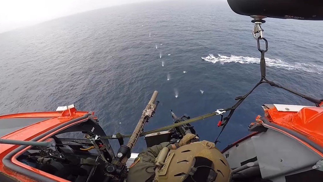 VIDEO: EE.UU. muestra cómo interceptó tres 'narcolanchas' cerca de Colombia