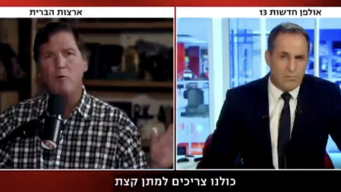 La contundente respuesta de Tucker Carlson a un periodista israelí sobre Irán