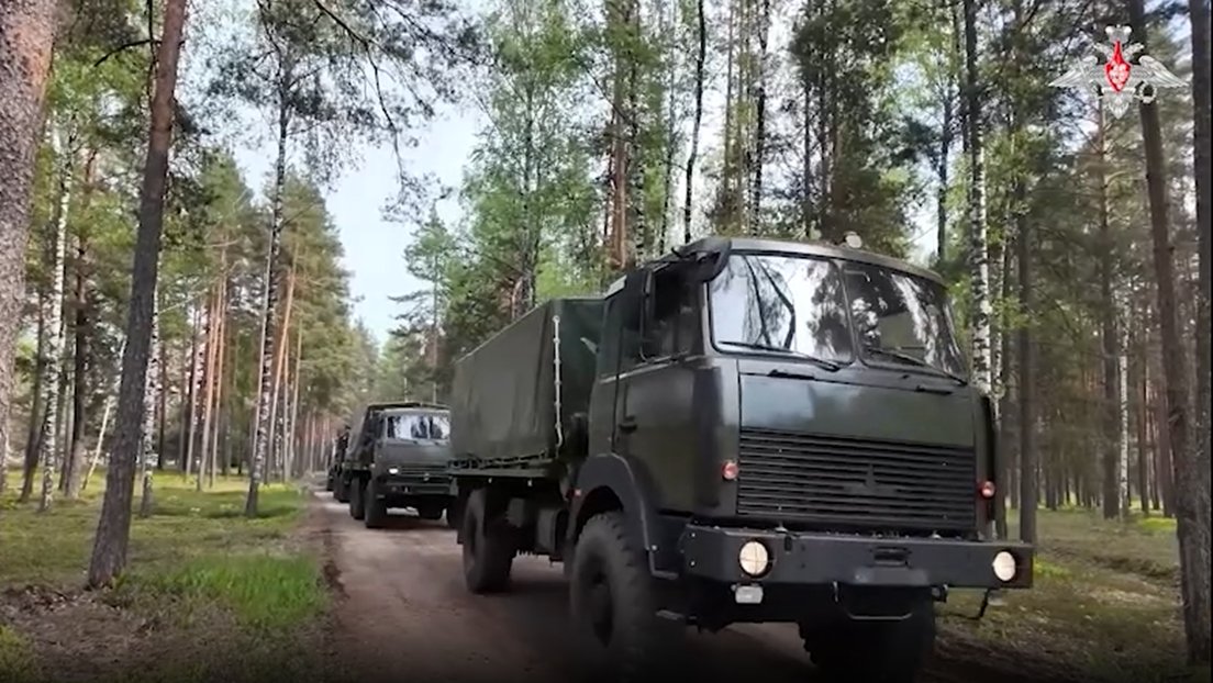 VIDEO: Rusia envía municiones nucleares a Bielorrusia en el marco de ejercicios militares