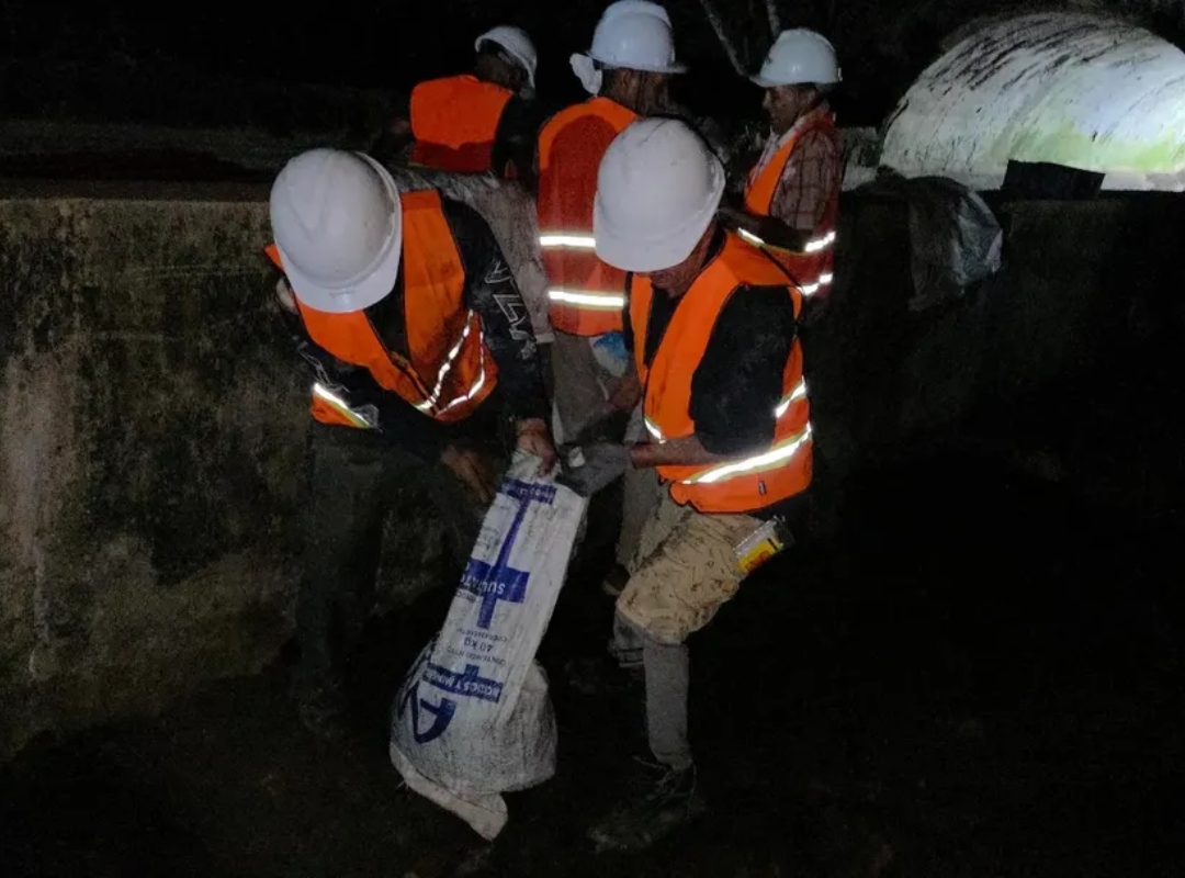 túnel Guamacán en Sucre