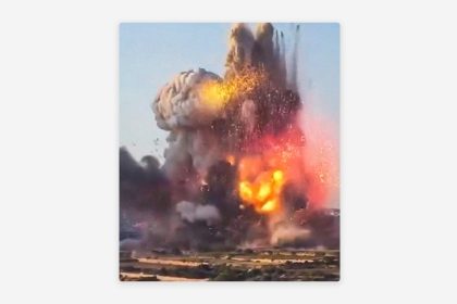 VIDEO: Poderosa explosión en una fábrica de fuegos artificiales sacude Malta