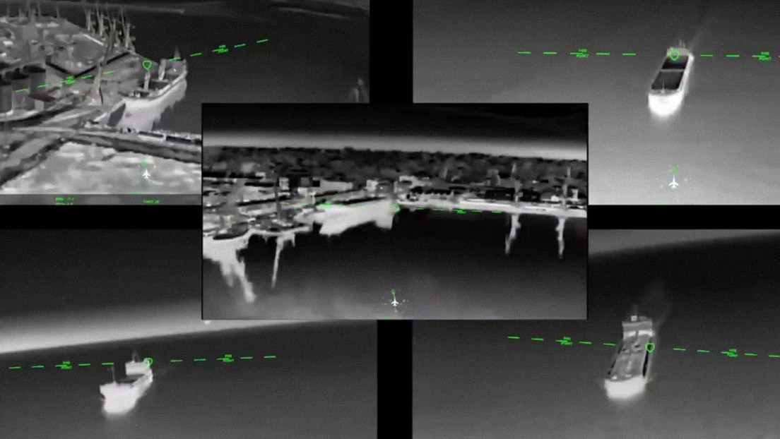 Cinco marinos azerbaiyanos mueren en ataque ucraniano de drones contra dos buques (VIDEO)