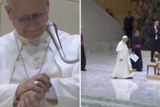 "¡Soy un extranjero!": La divertida disculpa de León XIV tras llegar tarde a un foro (VIDEO)