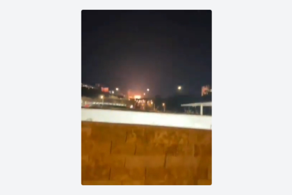 VIDEO: Momento del impacto de un misil iraní en el norte de Israel