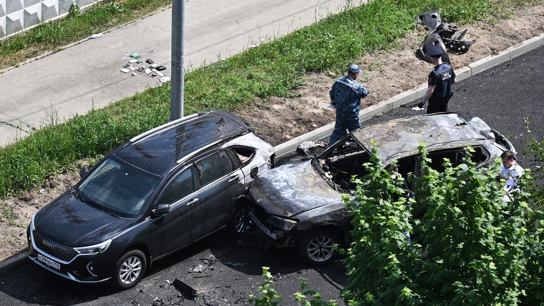 Detonan un coche en la provincia de Moscú