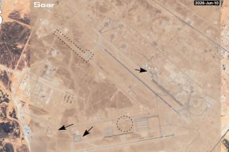 Impactos en bases de Jordania que albergan a militares y cazas F-35 de EE.UU. (IMÁGENES SATELITALES)