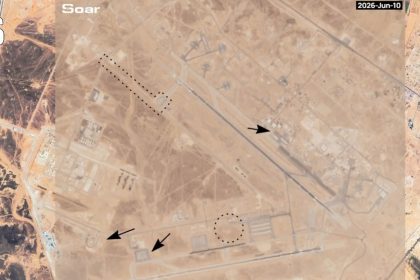 Impactos en bases de Jordania que albergan a militares y cazas F-35 de EE.UU. (IMÁGENES SATELITALES)